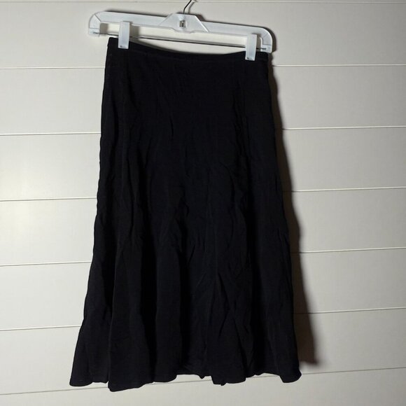 Grace Dane Lewis Petitie Black Soft Swing Skirt P/P - Picture 4 of 6